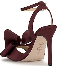 Jessica Simpson Olivine Satin Bow Dress Sandals