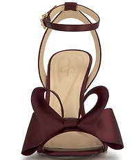 Jessica Simpson Olivine Satin Bow Dress Sandals