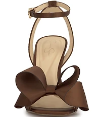 Jessica Simpson Olivine Satin Bow Dress Sandals