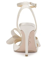 Jessica Simpson Olivine Satin Bow Dress Sandals
