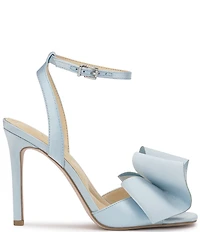 Jessica Simpson Olivine Satin Bow Dress Sandals