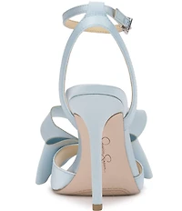 Jessica Simpson Olivine Satin Bow Dress Sandals