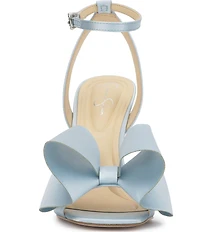 Jessica Simpson Olivine Satin Bow Dress Sandals