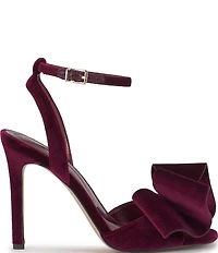 Jessica Simpson Olivine Velvet Bow Dress Sandals