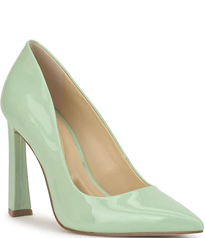 Jessica Simpson Omissia Patent Pointed Toe Pumps