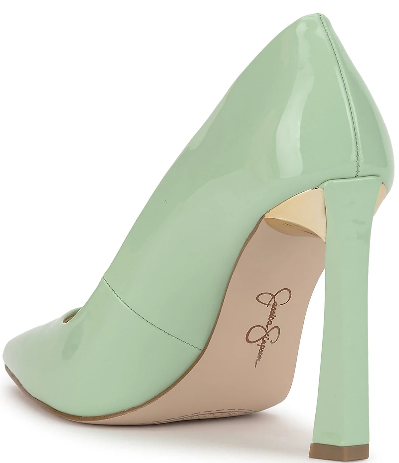 Jessica Simpson Omissia Patent Pointed Toe Pumps