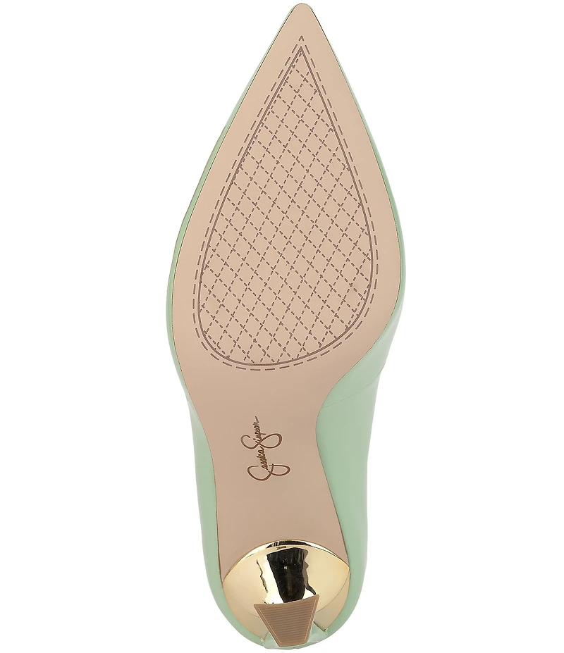 Jessica Simpson Omissia Patent Pointed Toe Pumps