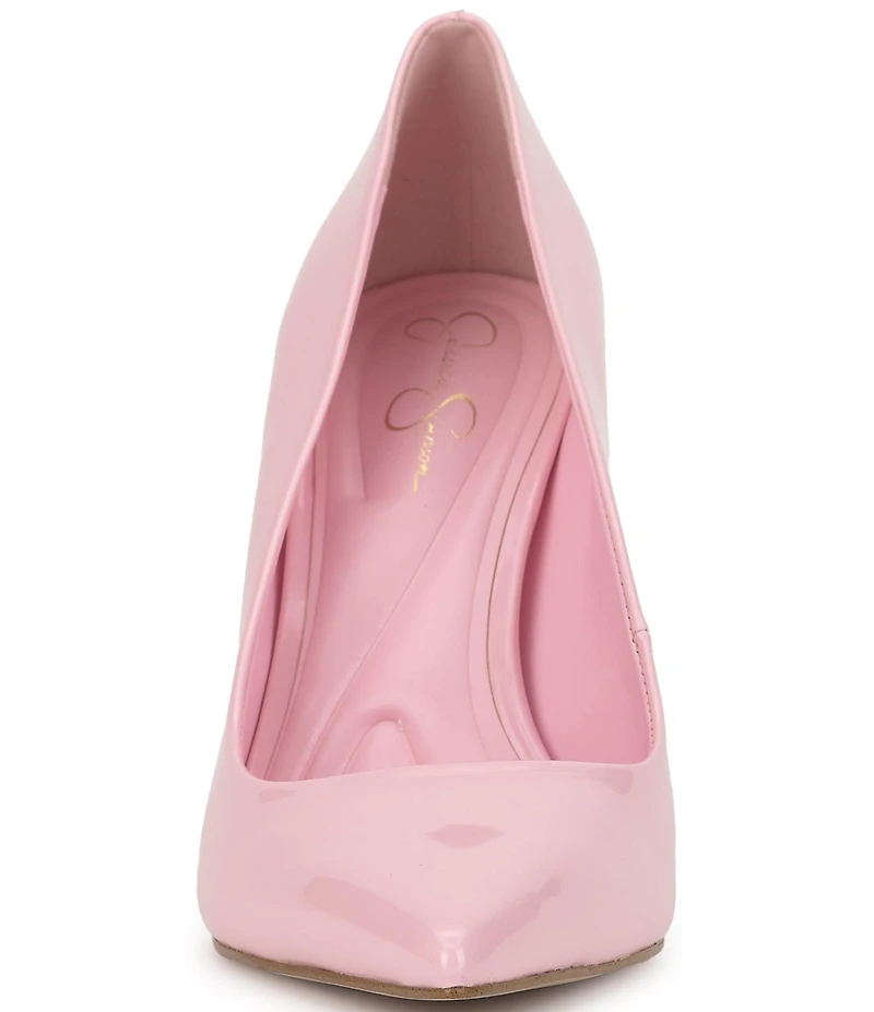 Jessica Simpson Omissia Patent Pointed Toe Pumps