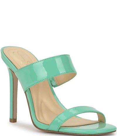 Jessica Simpson Orizell Patent Double Strap Dress Sandals