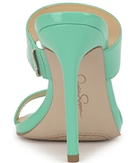 Jessica Simpson Orizell Patent Double Strap Dress Sandals