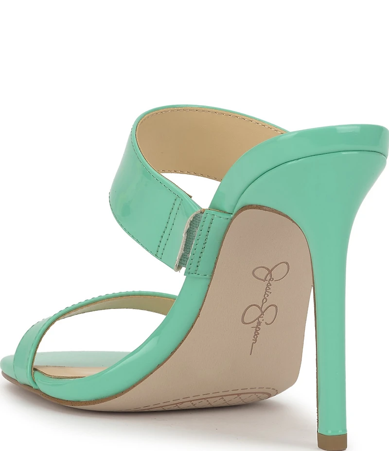 Jessica Simpson Orizell Patent Double Strap Dress Sandals