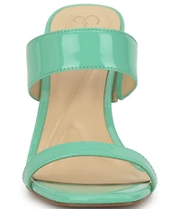 Jessica Simpson Orizell Patent Double Strap Dress Sandals