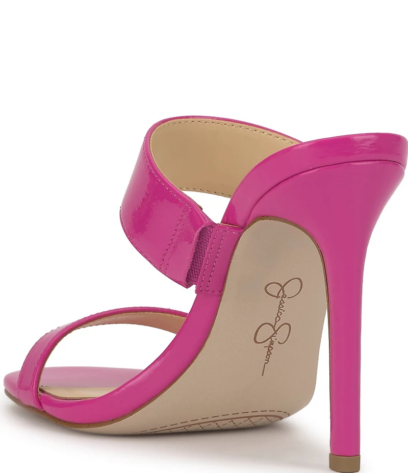 Jessica Simpson Orizell Patent Double Strap Dress Sandals
