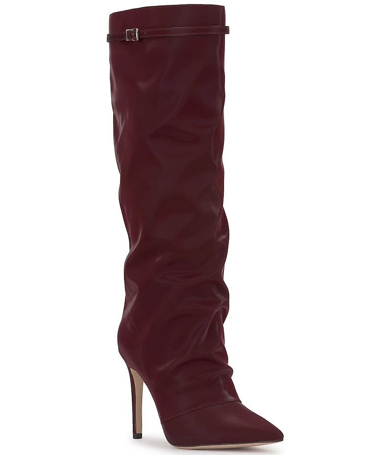 Jessica Simpson Paeril Buckle Detail Knee High Boots