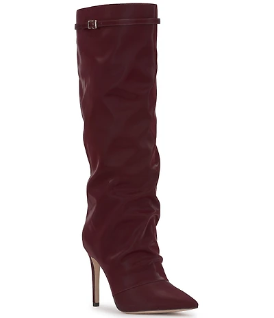 Jessica Simpson Paeril Buckle Detail Knee High Boots