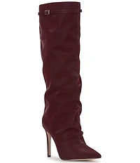 Jessica Simpson Paeril Buckle Detail Knee High Boots