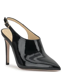 Jessica Simpson Pavie Patent Pointed Toe Stiletto Mules