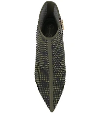 Jessica Simpson Pazra Camo Mesh Heeled Booties