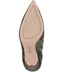 Jessica Simpson Pazra Camo Mesh Heeled Booties