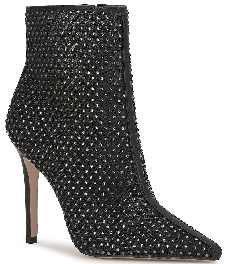 Jessica Simpson Pazra Rhinestone Embellished Stiletto Booties