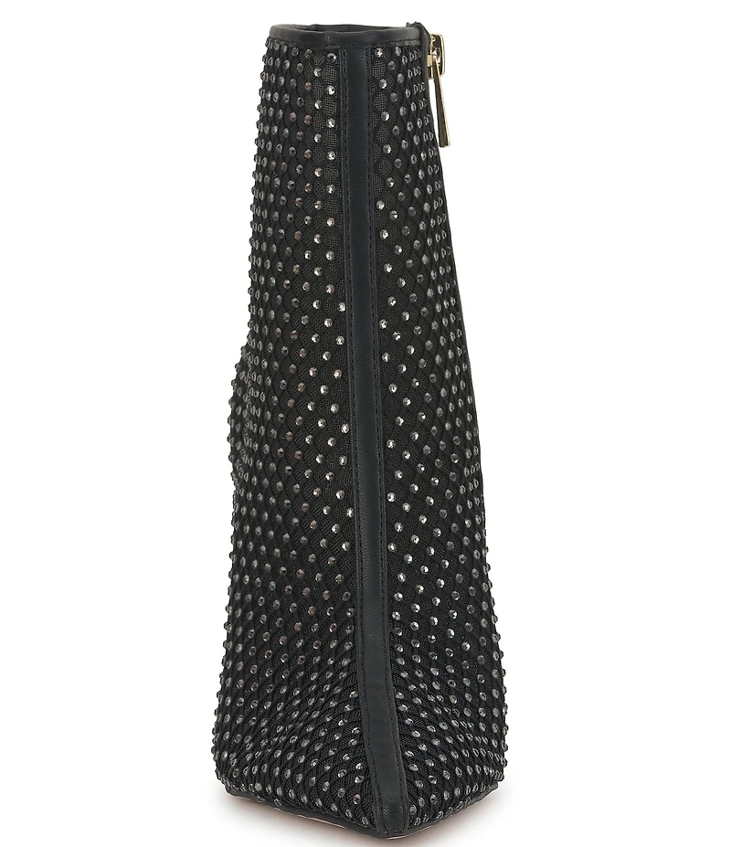 Jessica Simpson Pazra Rhinestone Embellished Stiletto Booties