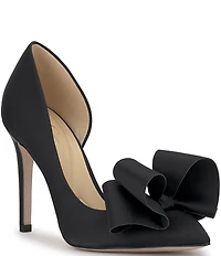 Jessica Simpson Penari Satin Bow d'Orsay Pumps