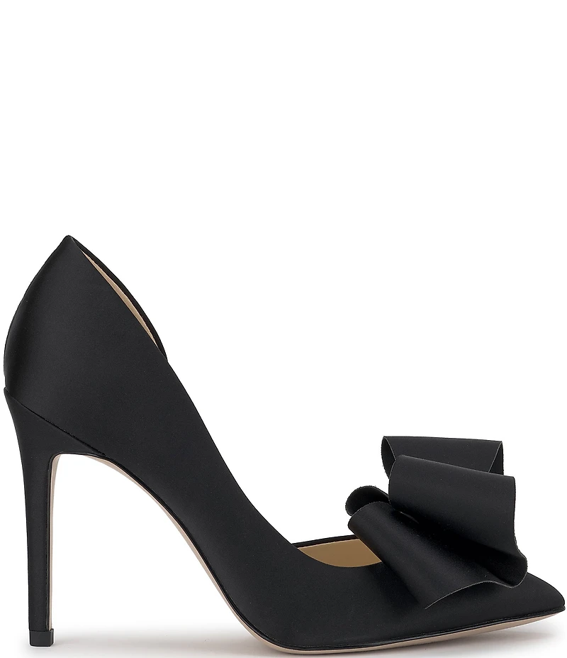 Jessica Simpson Penari Satin Bow d'Orsay Pumps