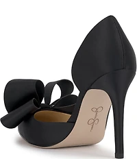 Jessica Simpson Penari Satin Bow d'Orsay Pumps