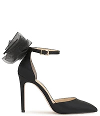Jessica Simpson Phindies Oversized Tulle Bow Back Dress Pumps