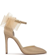 Jessica Simpson Phindies Oversized Tulle Bow Back Dress Pumps