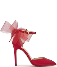 Jessica Simpson Phindies Oversized Tulle Bow Back Dress Pumps