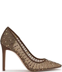 Jessica Simpson Piviano Rhinestone Mesh Pumps