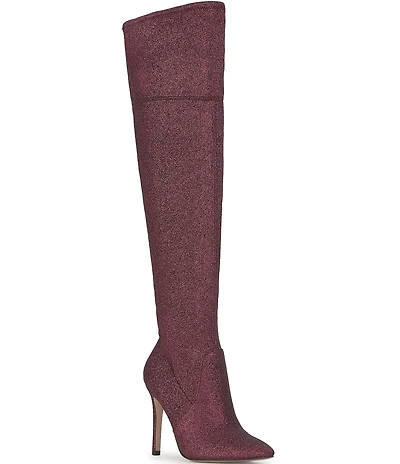 Jessica Simpson Ponseta Glitter Over the Knee Boots