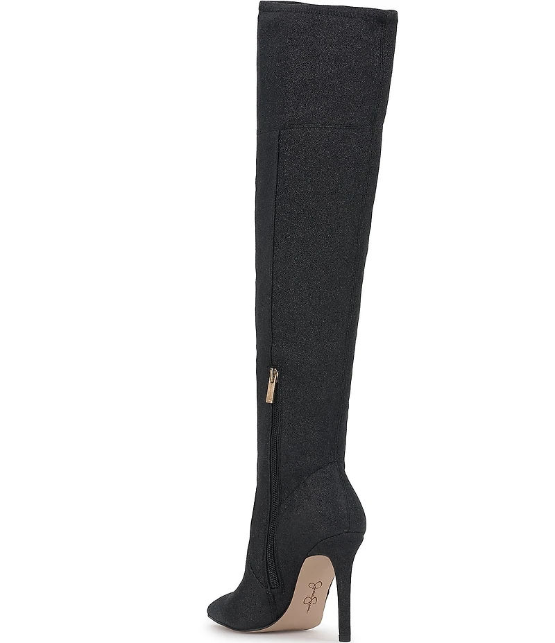 Jessica Simpson Ponseta Glitter Over the Knee Boots