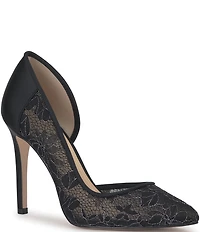 Jessica Simpson Prizma 8 Floral Lace d'Orsay Pumps