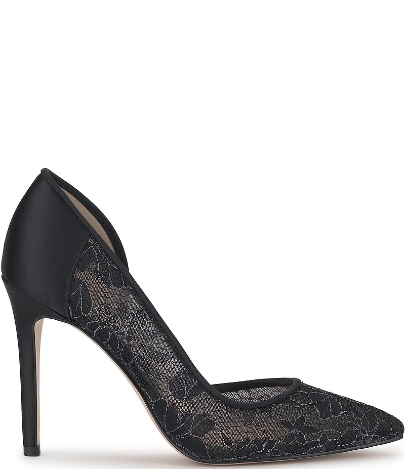 Jessica Simpson Prizma 8 Floral Lace d'Orsay Pumps