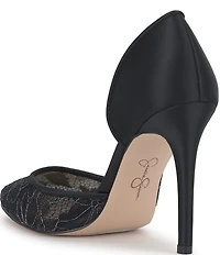 Jessica Simpson Prizma 8 Floral Lace d'Orsay Pumps