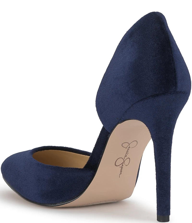 Jessica Simpson Prizma 8 Velvet d'Orsay Pumps
