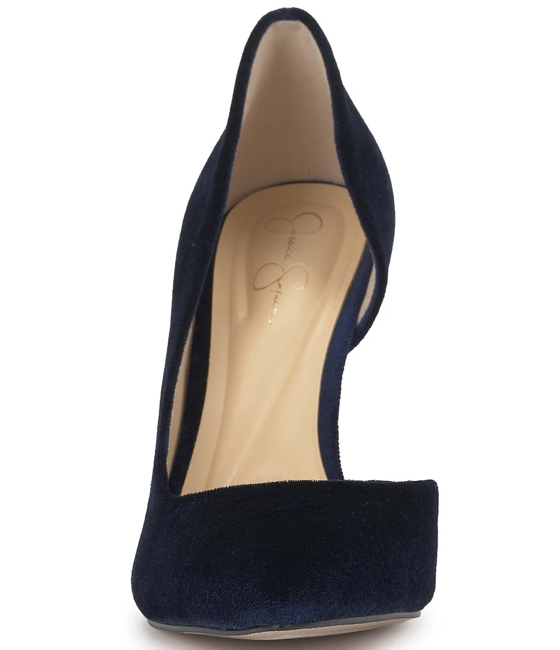 Jessica Simpson Prizma 8 Velvet d'Orsay Pumps