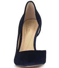 Jessica Simpson Prizma 8 Velvet d'Orsay Pumps