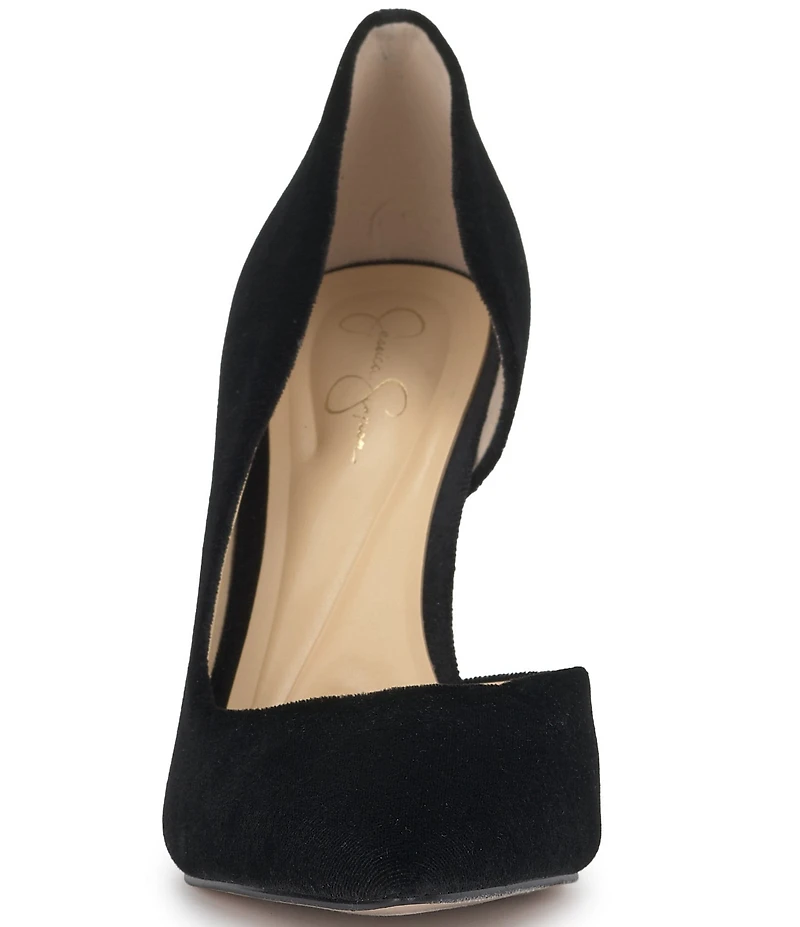 Jessica Simpson Prizma 8 Velvet d'Orsay Pumps