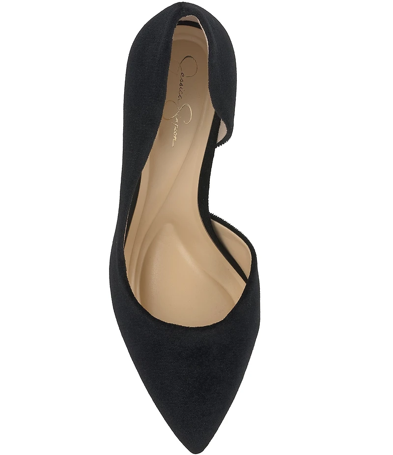 Jessica Simpson Prizma 8 Velvet d'Orsay Pumps
