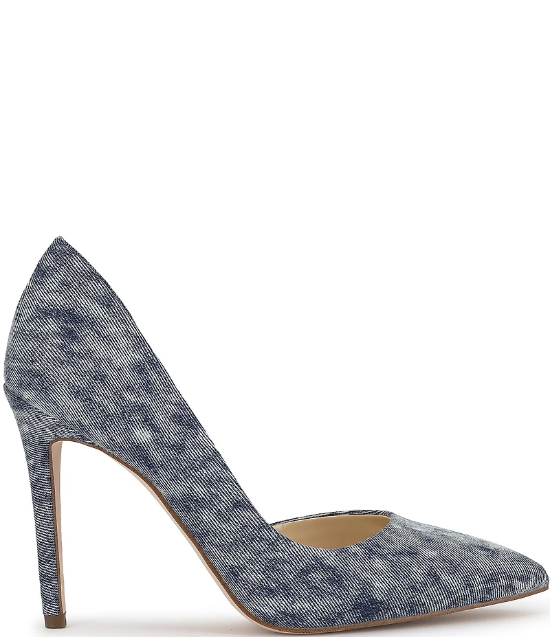 Jessica Simpson Prizma Denim d'Orsay Pumps