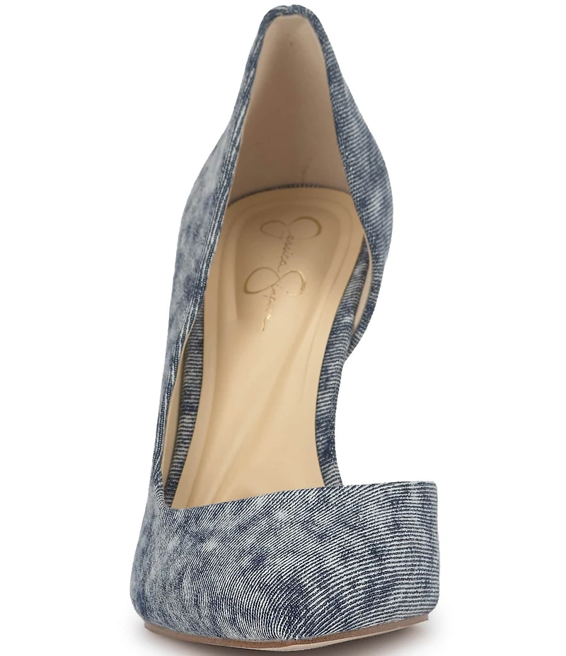 Jessica Simpson Prizma Denim d'Orsay Pumps