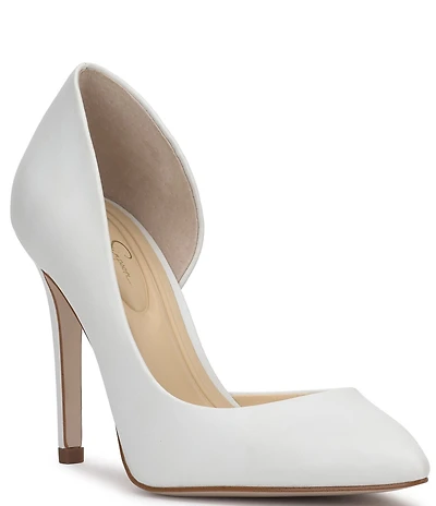Jessica Simpson Prizma Leather d'Orsay Pumps