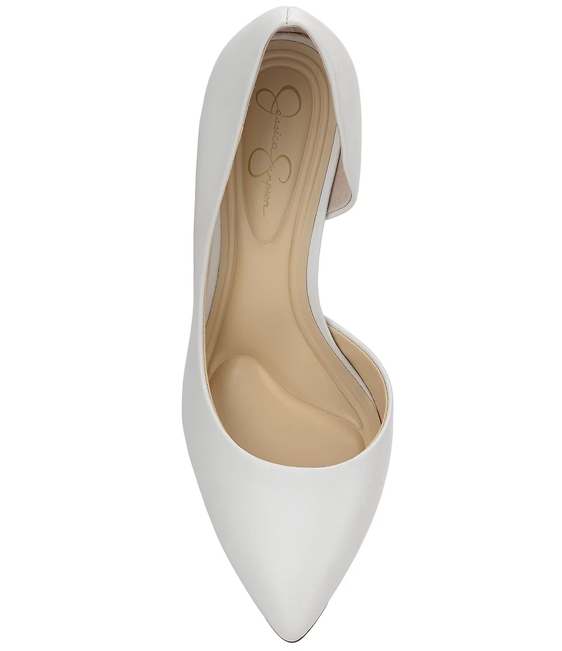 Jessica Simpson Prizma Leather d'Orsay Pumps