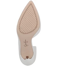 Jessica Simpson Prizma Leather d'Orsay Pumps