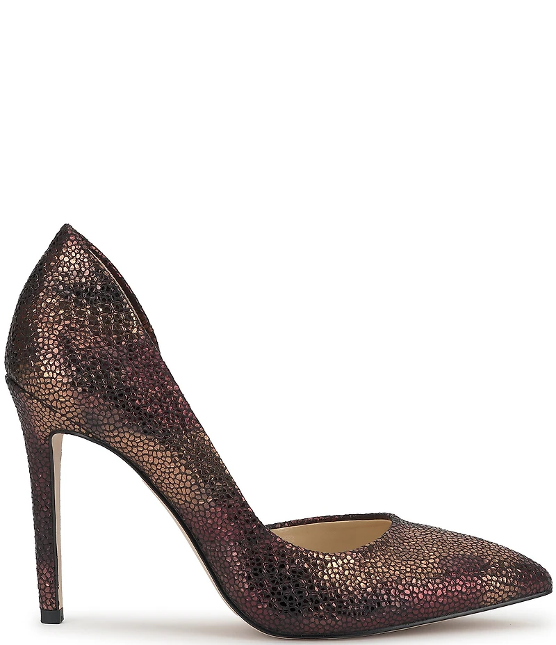 Jessica Simpson Prizma Embossed Ombre d'Orsay Pumps