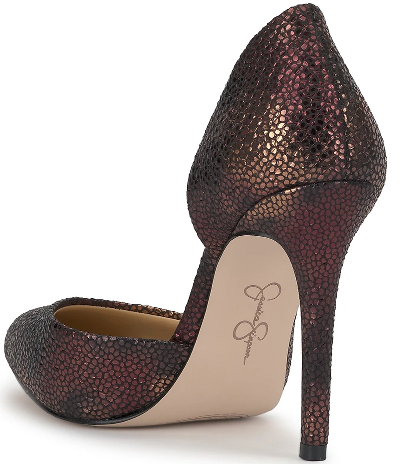 Jessica Simpson Prizma Embossed Ombre d'Orsay Pumps