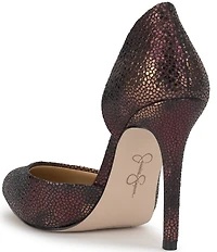 Jessica Simpson Prizma Embossed Ombre d'Orsay Pumps
